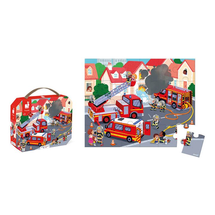 Puzzle Feuerwehr - 24 Teile- Produktbild Nr. 2