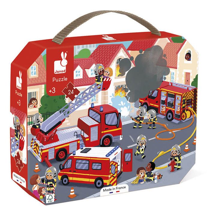 Puzzle Pompier - 24 pièces- Image produit n°0