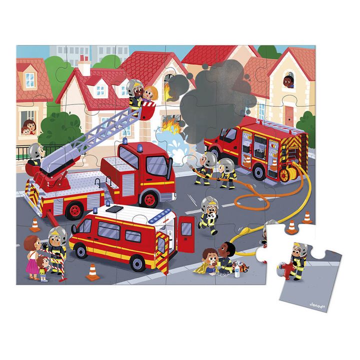 Puzzle Pompier - 24 pièces- Image produit n°1