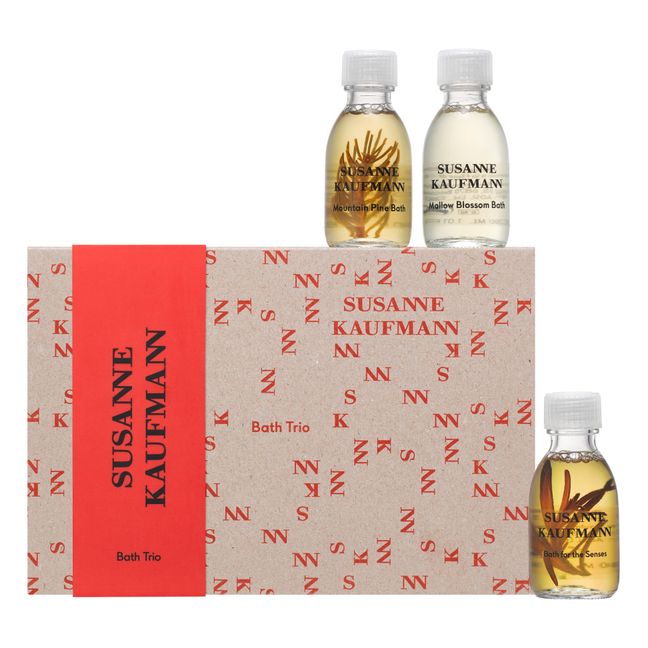 Coffret huiles de bain Bath Trio