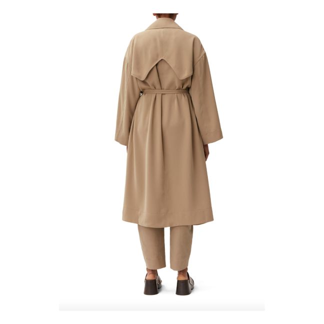 Trench Drapey in Twill | Camel