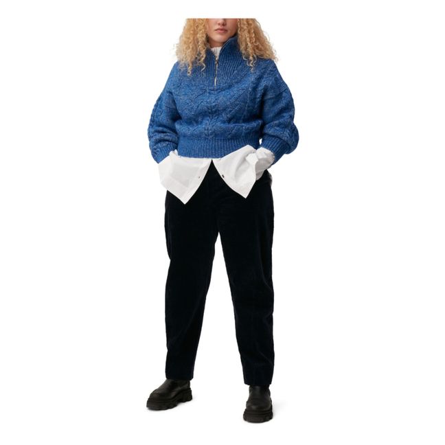 Jersey de lana Camionneur | Azul