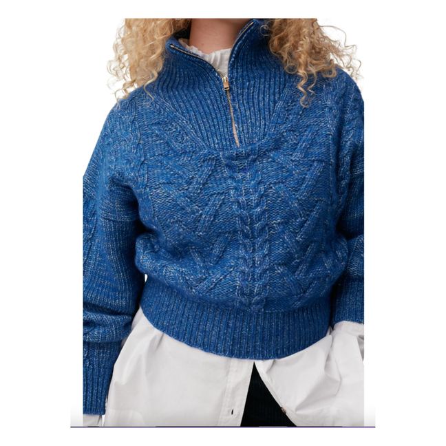 Jersey de lana Camionneur | Azul