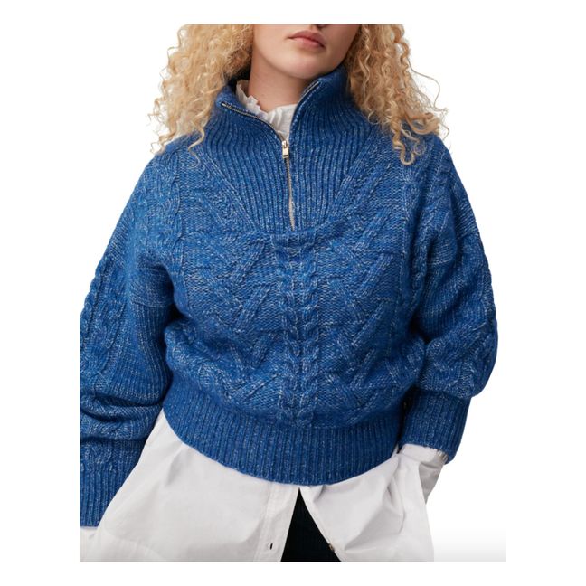 Jersey de lana Camionneur | Azul