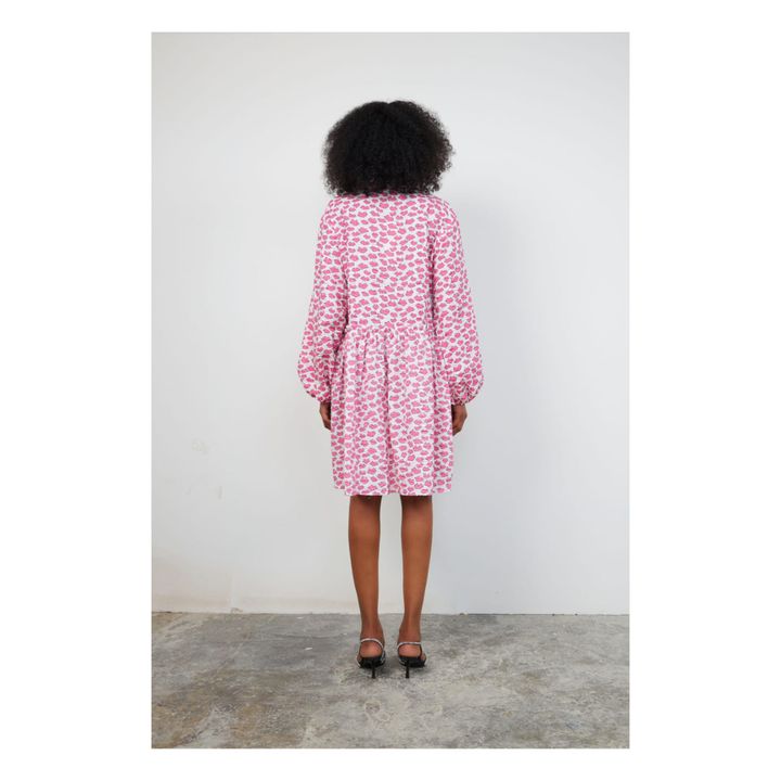 Line Joe Organic Cotton Dress | Rosa- Imagen del producto n°3