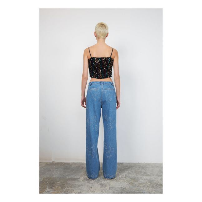 Cate Star Jeans | Azul