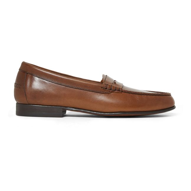 Eton Leather Loafers | Brown