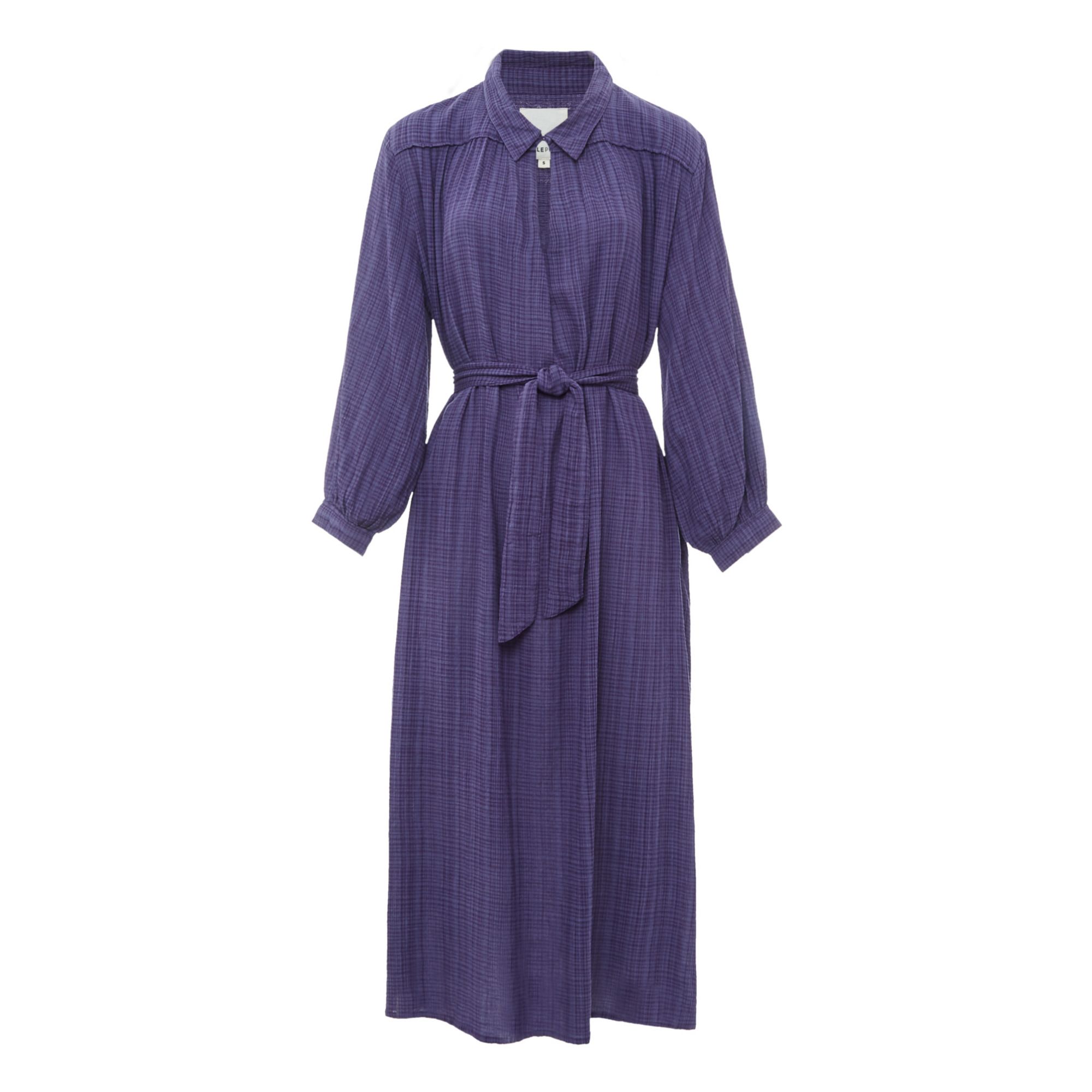 Robe coton online gaufré