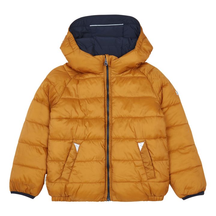 Recycled Reversible Down Jacket | Azul Marino- Imagen del producto n°3