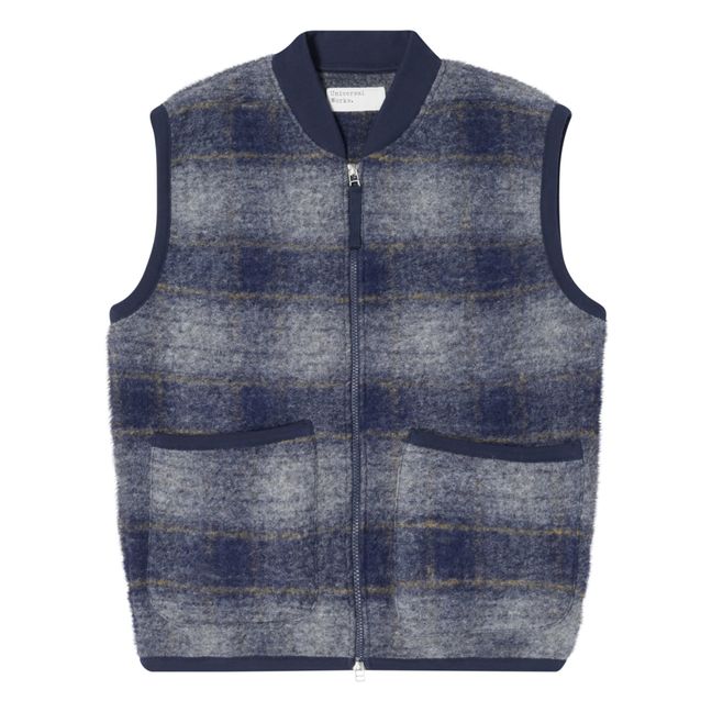 Austin Woollen Cardigan | Azul