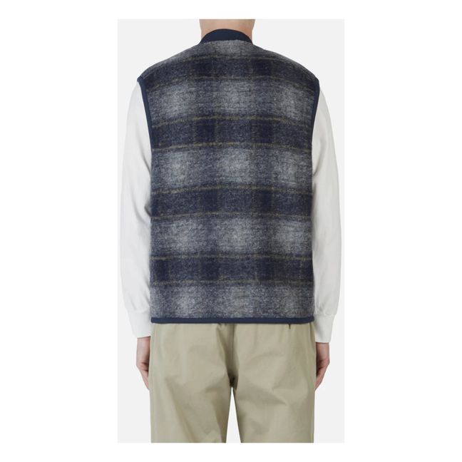 Austin Woollen Cardigan | Azul