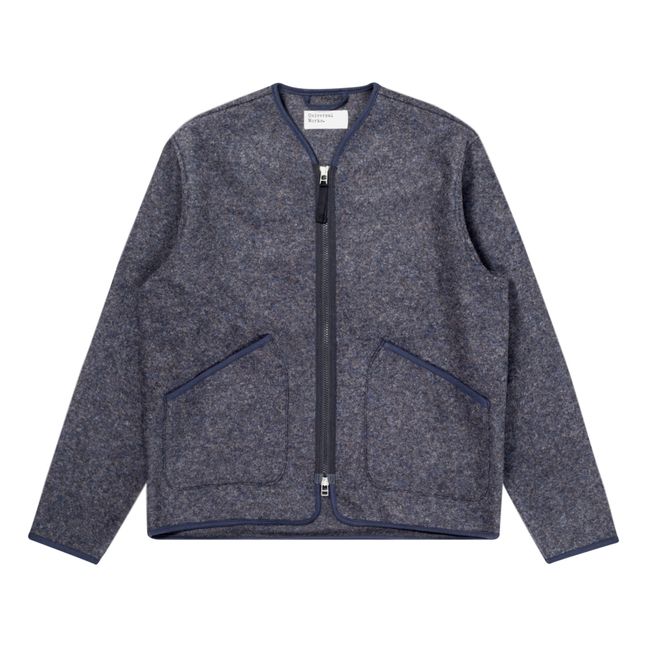 Liner Woollen Jacket | Gris Antracita
