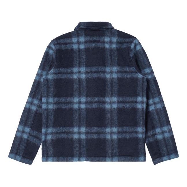 Field Woollen Jacket | Azul Marino