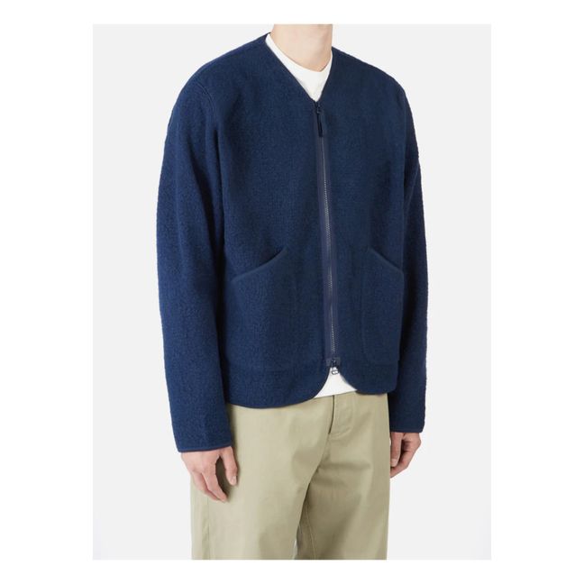 Liner Woollen Jacket | Azul Marino