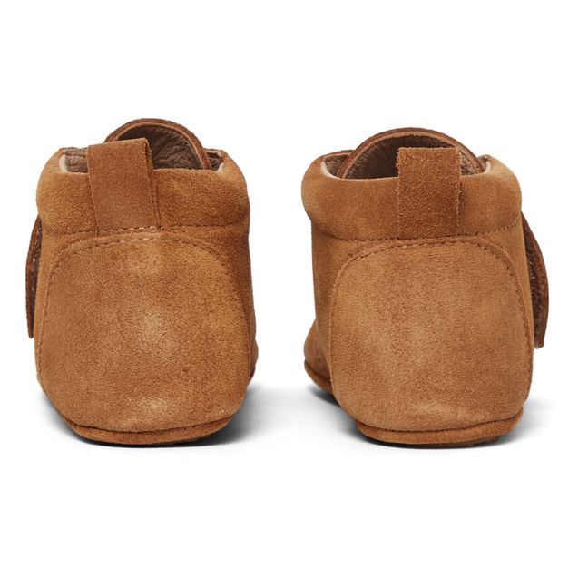 Mamour Embroidered Slippers | Camel
