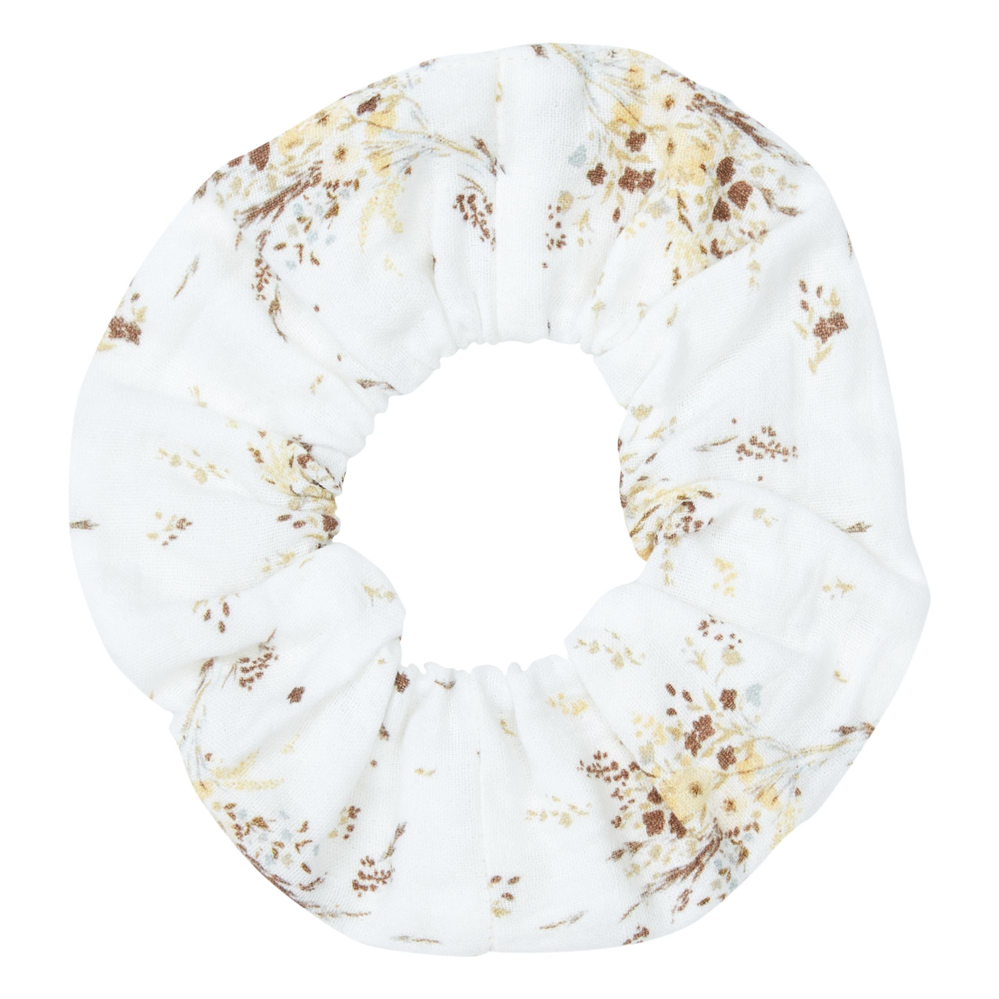 Organic Cotton Muslin Scrunchie | Crudo- Imagen del producto n°0
