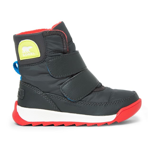 Whitney II Velcro Boots | Red