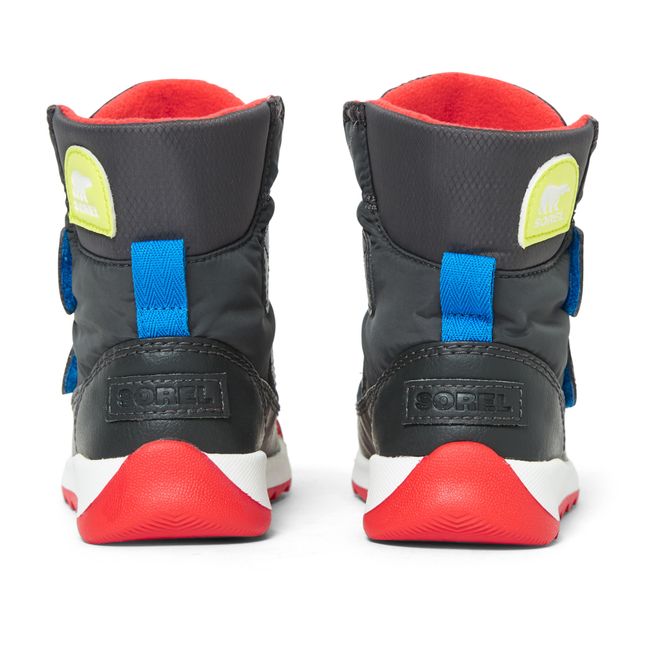 Whitney II Velcro Boots | Red