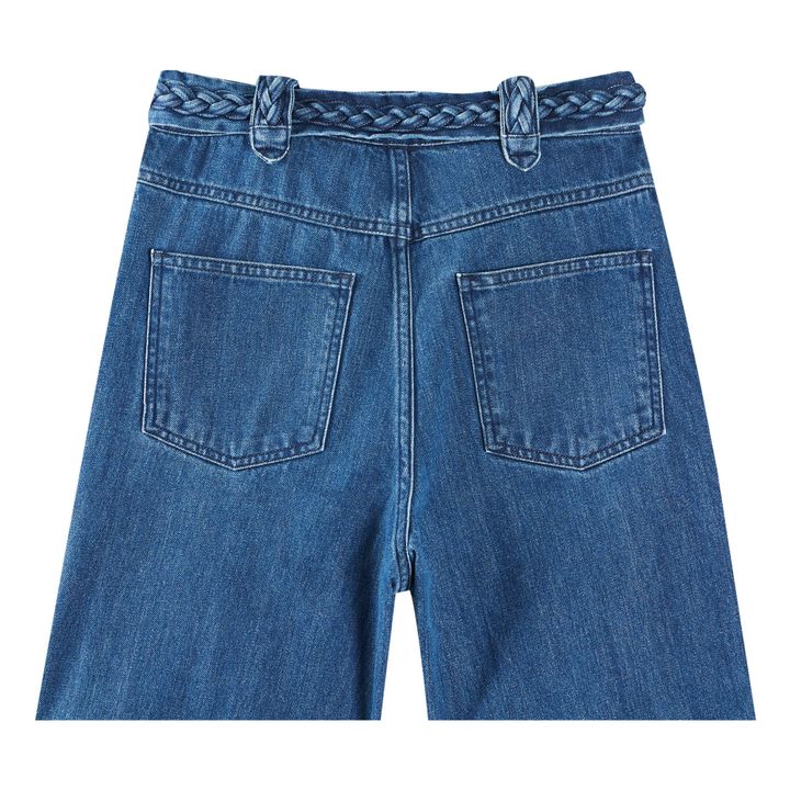 Jeans mit hoher Taille aus Bio-Baumwolle - Damenkollektion  | Denim- Produktbild Nr. 4