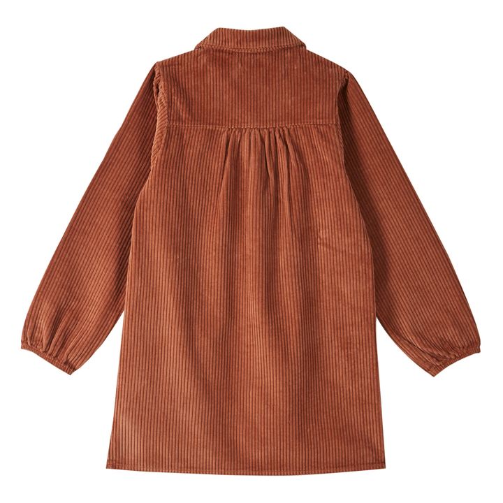 Robe Velours Côtelé Poches | Caramel- Image produit n°2