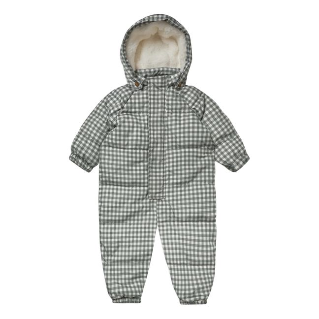 Puffer Baby Snowsuit | Grau