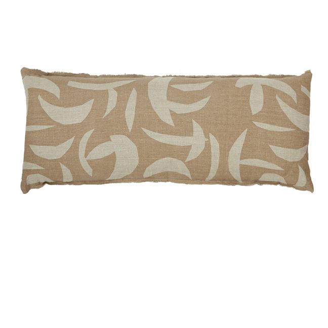 Carob Rectangular Linen Cushion