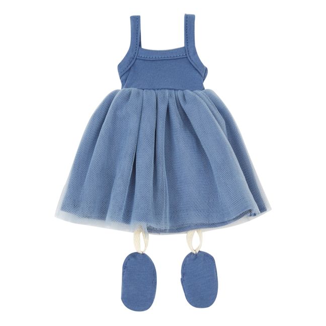 Tutu Rosella und Hausschuhe für Amigas | Blau