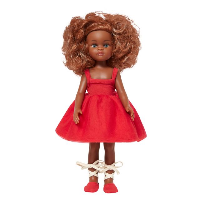 Rosella Tutu and Slippers for Amigas Dolls | Rojo