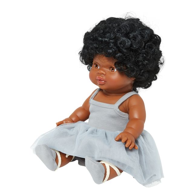 Rosella Tutu and Slippers for Gordis Dolls | Pearl grey