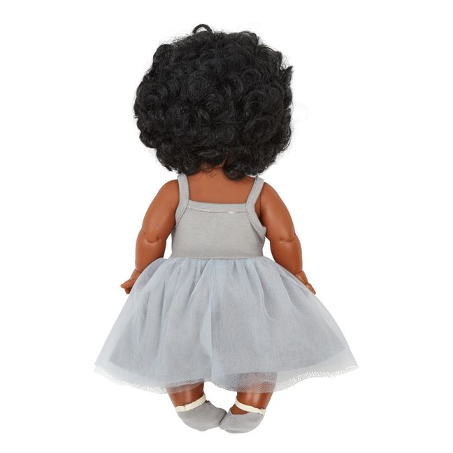 Rosella Tutu and Slippers for Gordis Dolls | Pearl grey