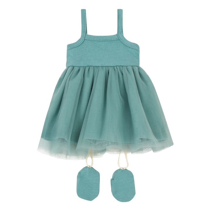 Rosella Tutu and Slippers for Gordis Dolls | Green- Product image n°3