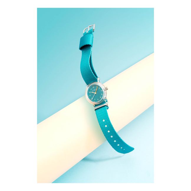 Orologio Blossom | Blu anatra