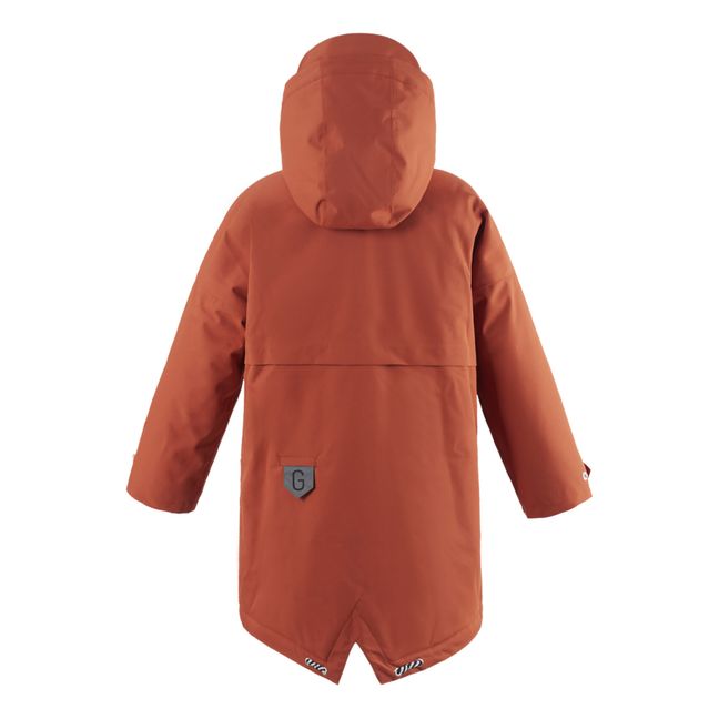 Parka Fourrée Desert Fox | Rouge brique