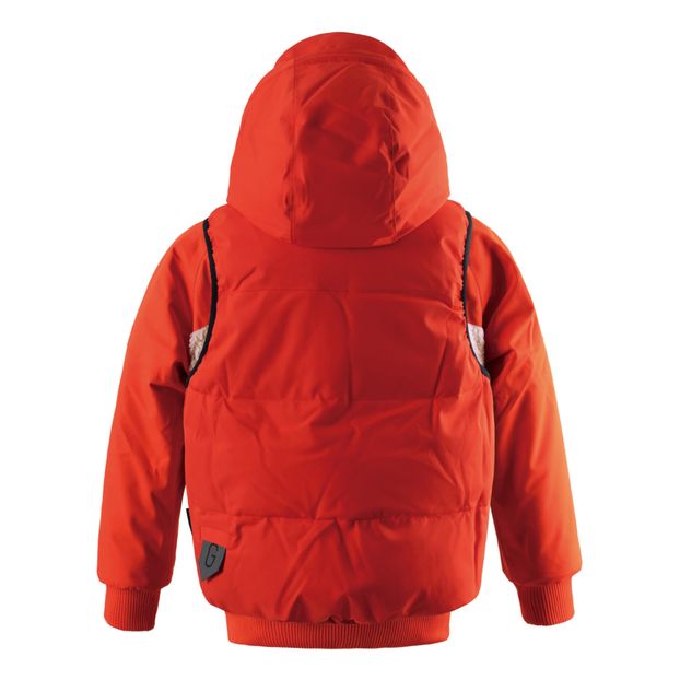 Down Jacket Orange Gosoaky Fashion Teen 