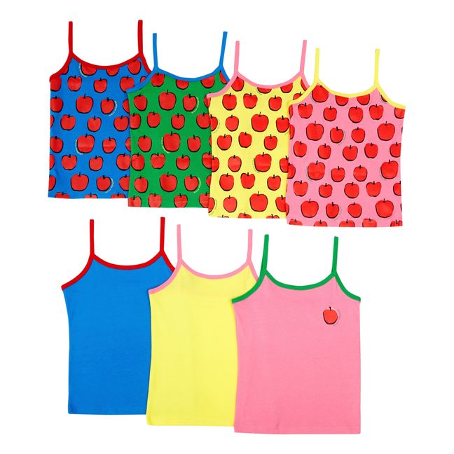 Apple Tank Tops - Set of 8 | Red