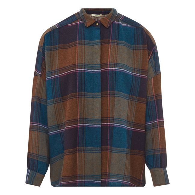 Deliwood Checkered Shirt | Blu