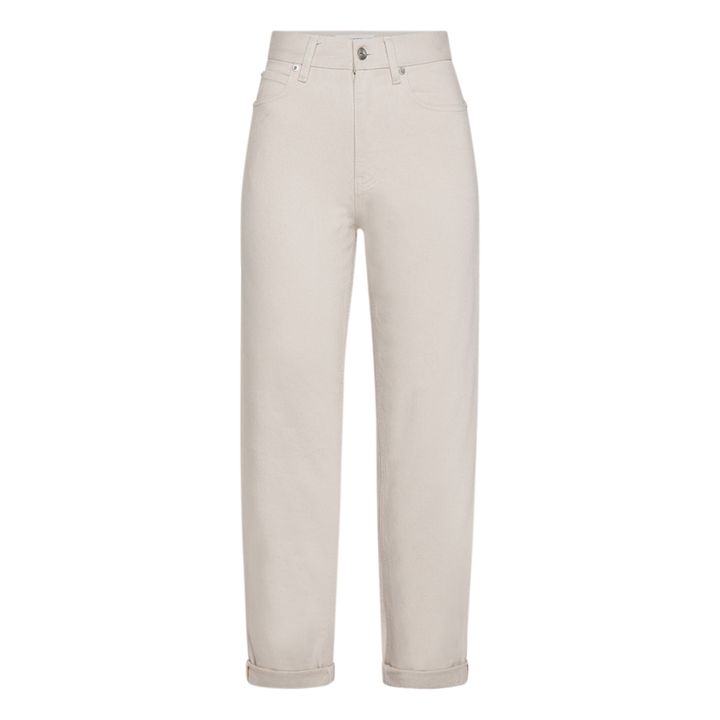 Straight Jeans | Ecru- Product image n°0