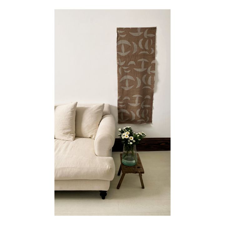 Carob Linen Wall Hanging- Product image n°2