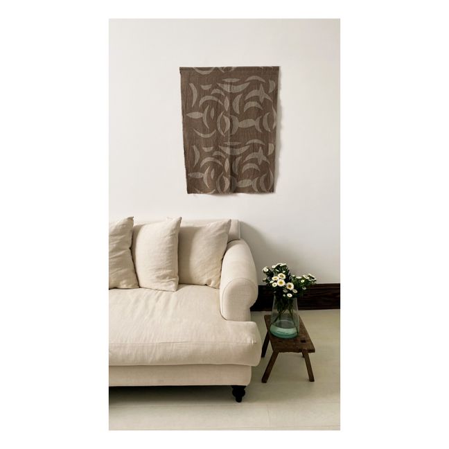 Tenture murale Carob en lin