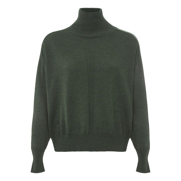 Nord Fine Merino Wool Jumper | Verde militare- Immagine del prodotto n°0