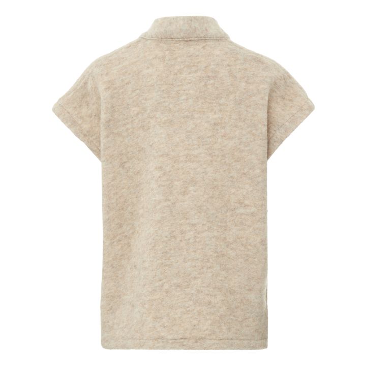 Uno Boiled Wool Cardigan | Crudo- Imagen del producto n°1
