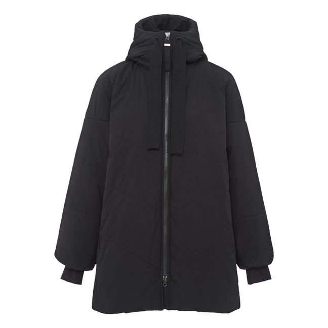 Ayla Quilted Parka | Black