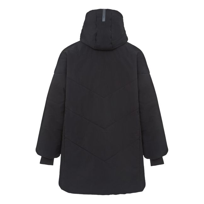 Ayla Quilted Parka | Negro