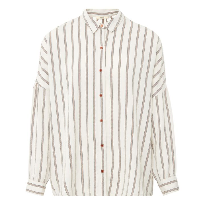 Botan Striped Shirt | Seidenfarben- Produktbild Nr. 0