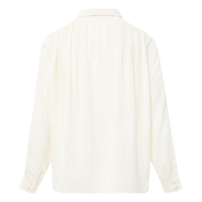Stael Striped Shirt | Ecru