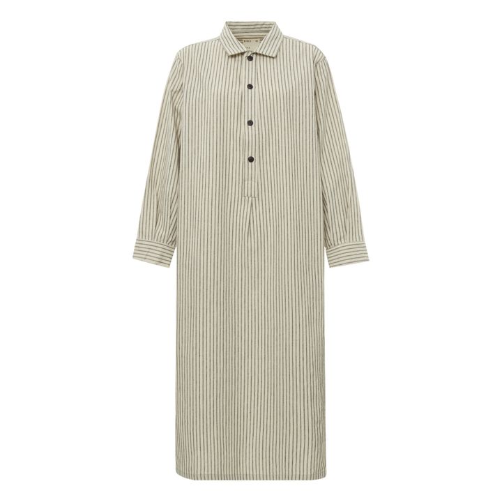 Dust Bowl Striped Dress | Blanco Roto- Imagen del producto n°0