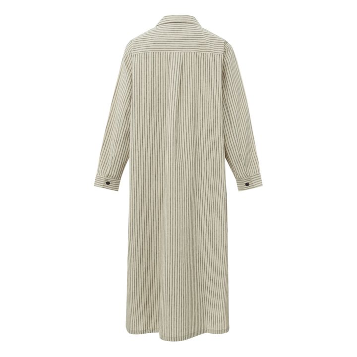 Dust Bowl Striped Dress | Blanco Roto- Imagen del producto n°1
