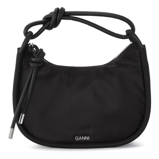 Sac Baguette Knot | Noir