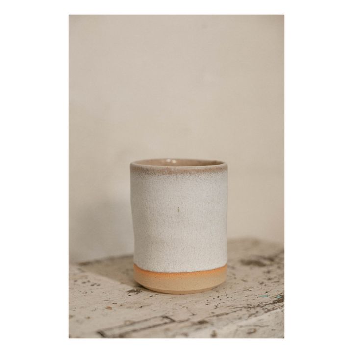 Bougie céramique rechargeable blanche La Poudrée – LABOGIE