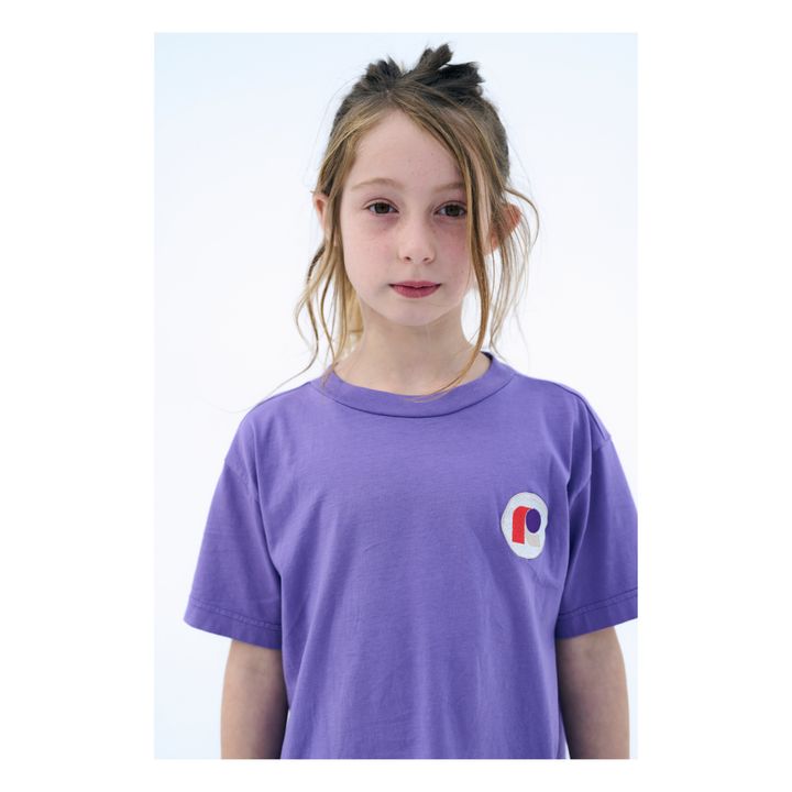 T-Shirt | Violett- Produktbild Nr. 2
